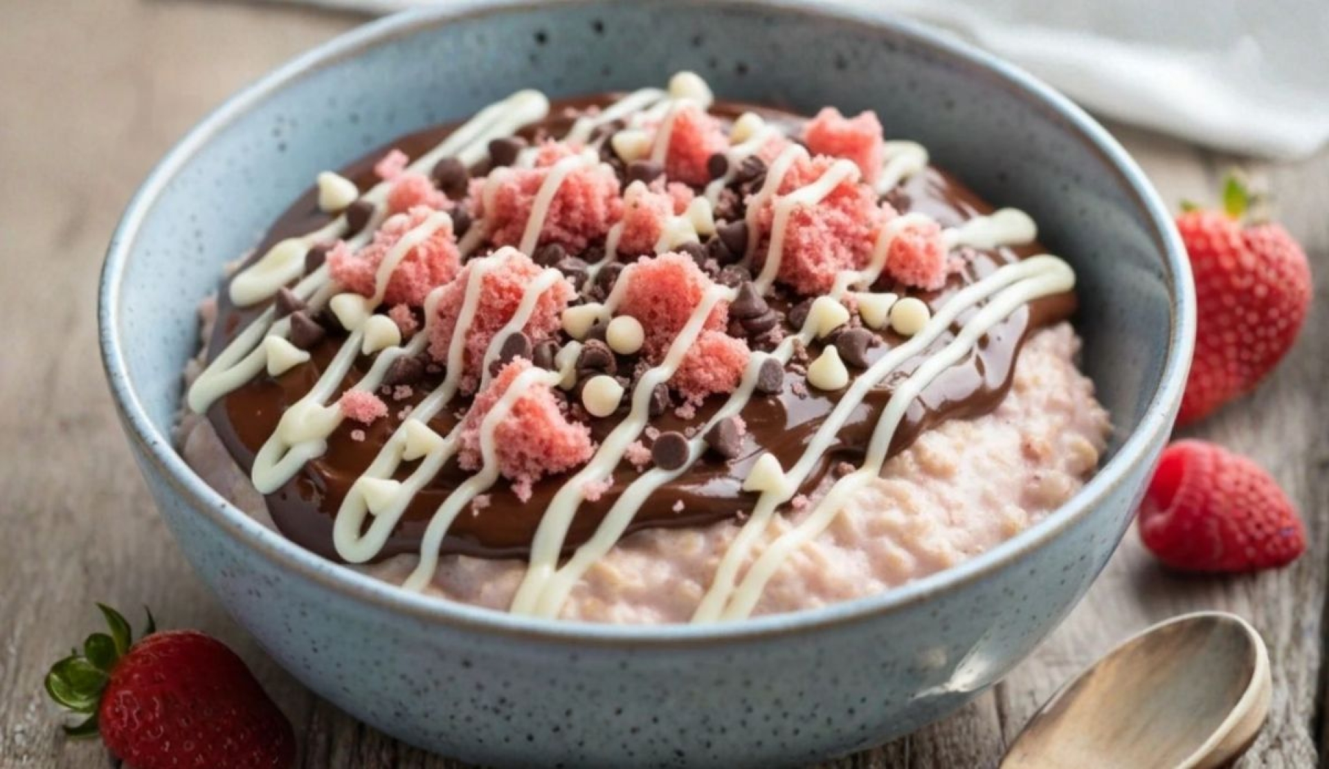 Reinventa tus mañanas con esta deliciosa avena inspirada en el clásico Gansito
