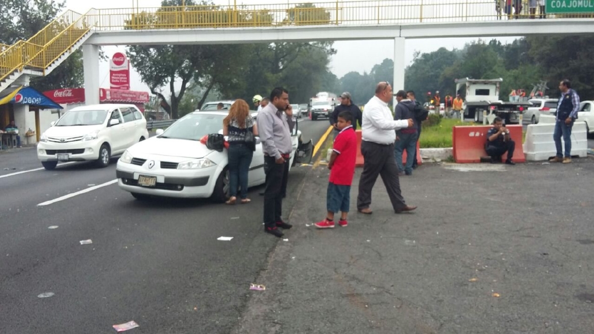 Una mujer murió durante un choque en Coajomulco