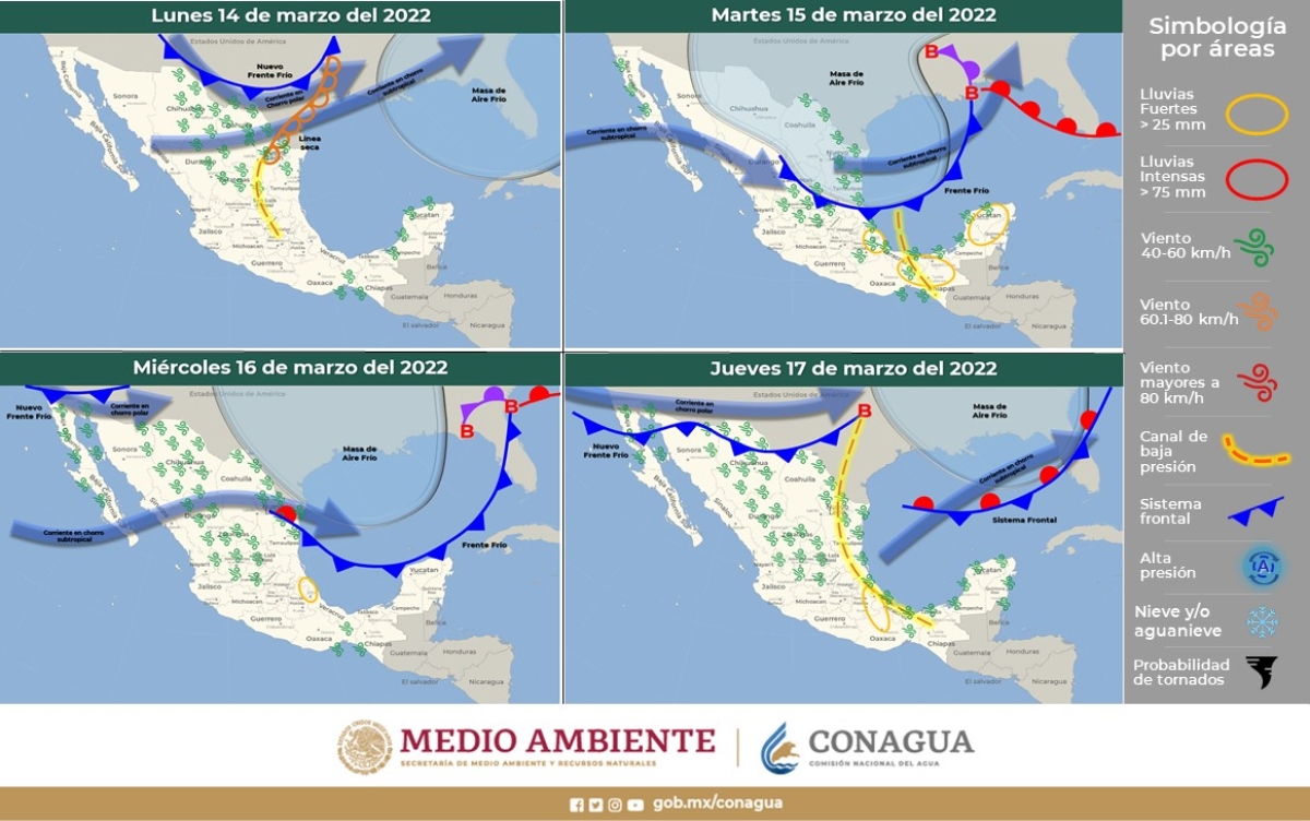 Semana de cielo despejado y ambiente cálido para Morelos