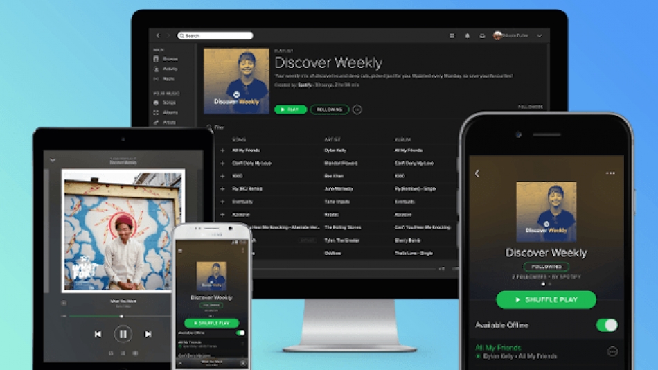 Spotify ahora creará playlists semanales basadas en tus gustos
