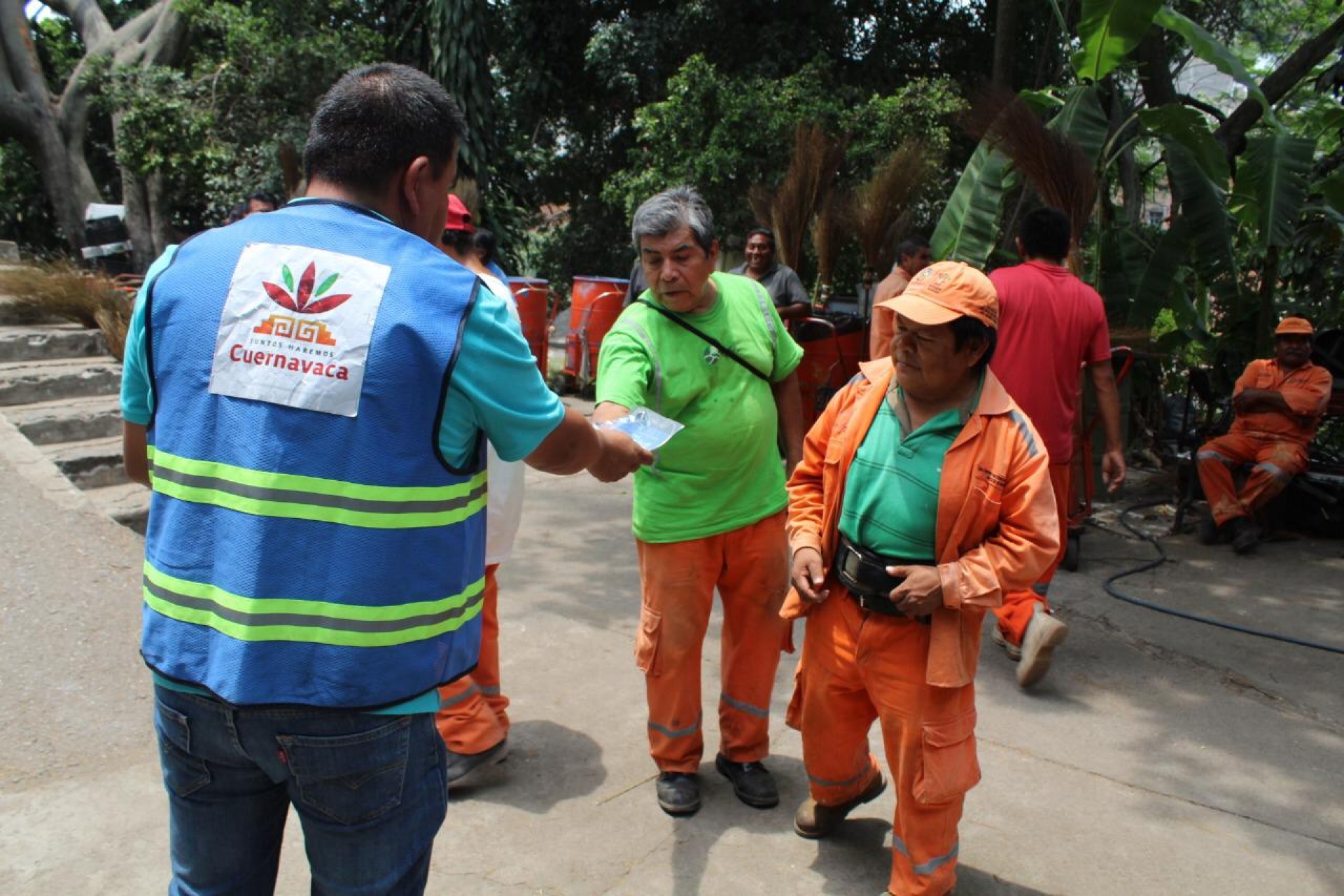 Ayuntamiento de Cuernavaca aumenta medidas de prevención para el personal de servicios públicos