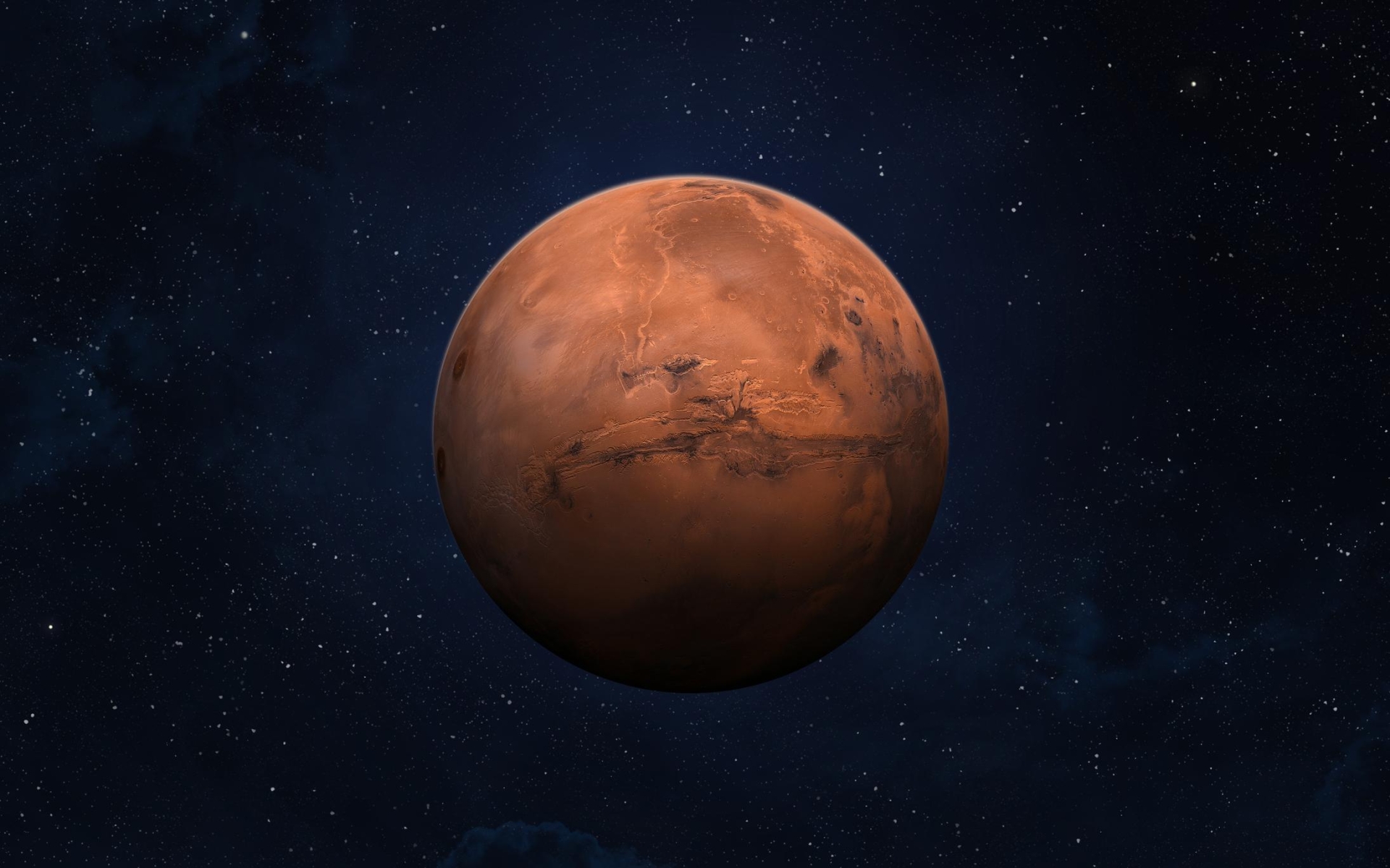 Sonda espacial detecta resplandor nocturno en Marte