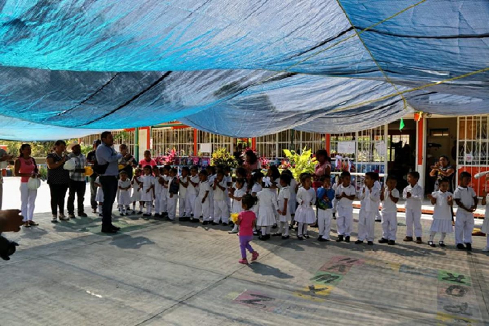 Inician construcción de techumbre en el Jardín de Niños “Julián Carrillo” de Atlacahualoya