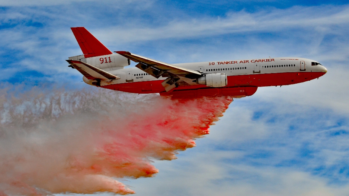 Llega a México la aeronave más grande del mundo para combatir incendios
