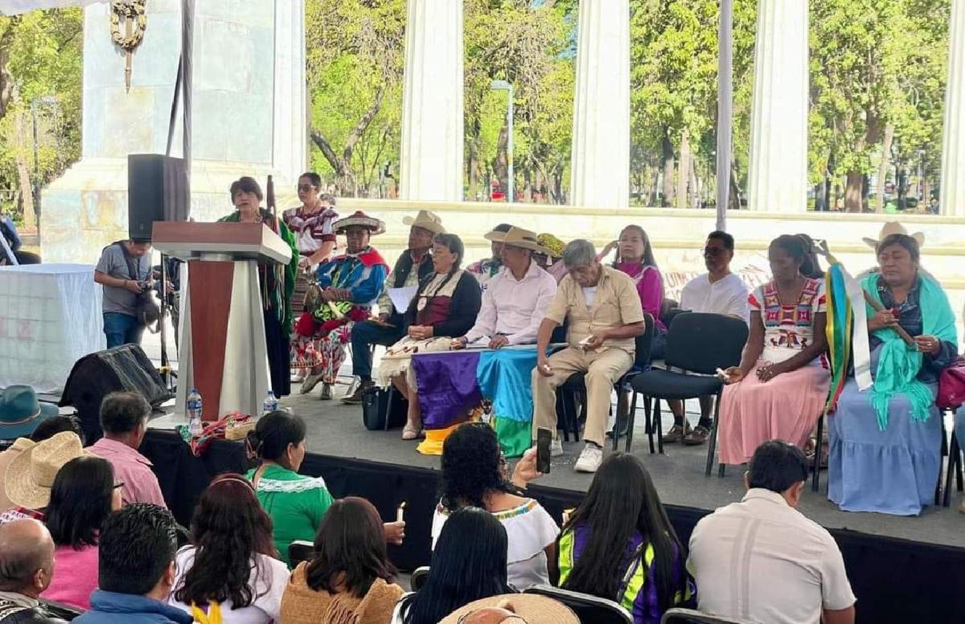 Representa Hueyapan a los pueblos indígenas en la capital del país