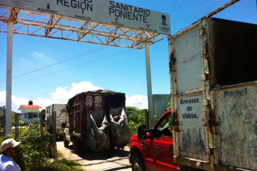 Se normaliza servicio de recolección de basura en municipios de la región sur poniente