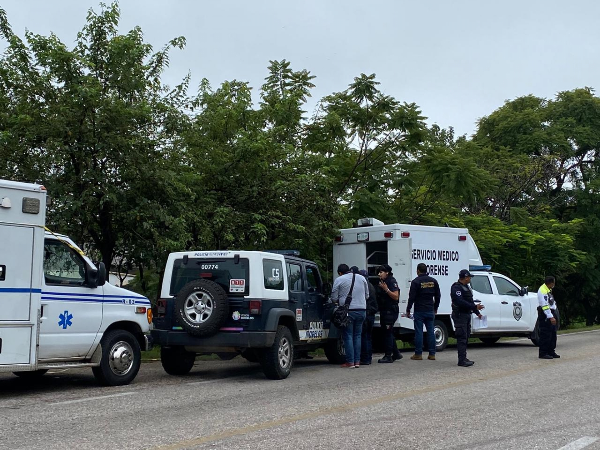 Hallan cadáver amordazado en la colonia Cacaloapan, en Tepoztlán