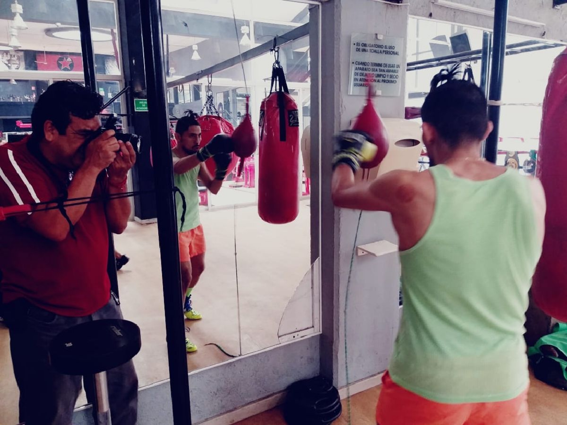 Omar Tienda y Óscar Riojas cierran preparación para la función de boxeo en Cuautla