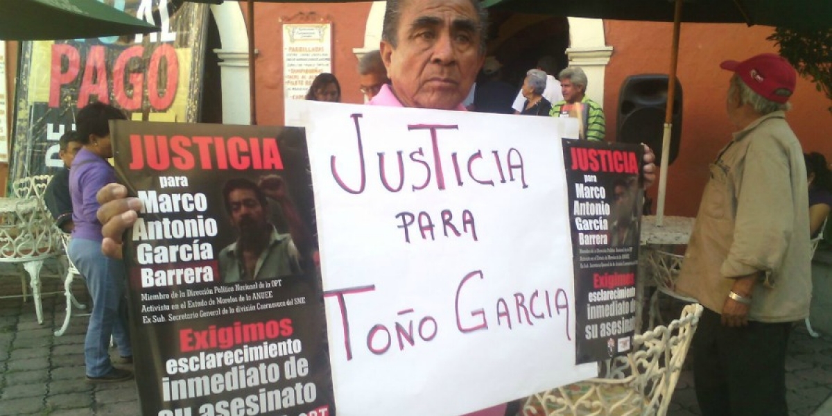 Condena SME asesinato de su dirigente; convoca a una marcha