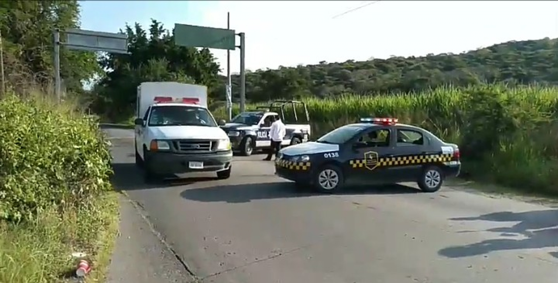 Dejan restos humanos sobre la carretera Yautepec-Tlaltizapán