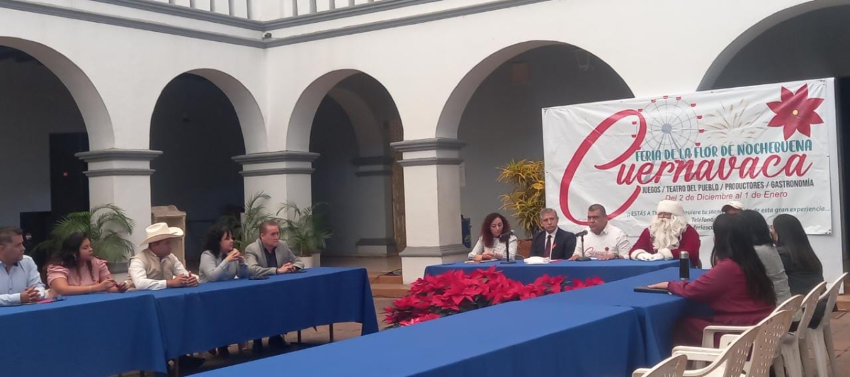 Anuncia ayuntamiento capitalino 'Feria de la flor de nochebuena', a partir del 2 de diciembre