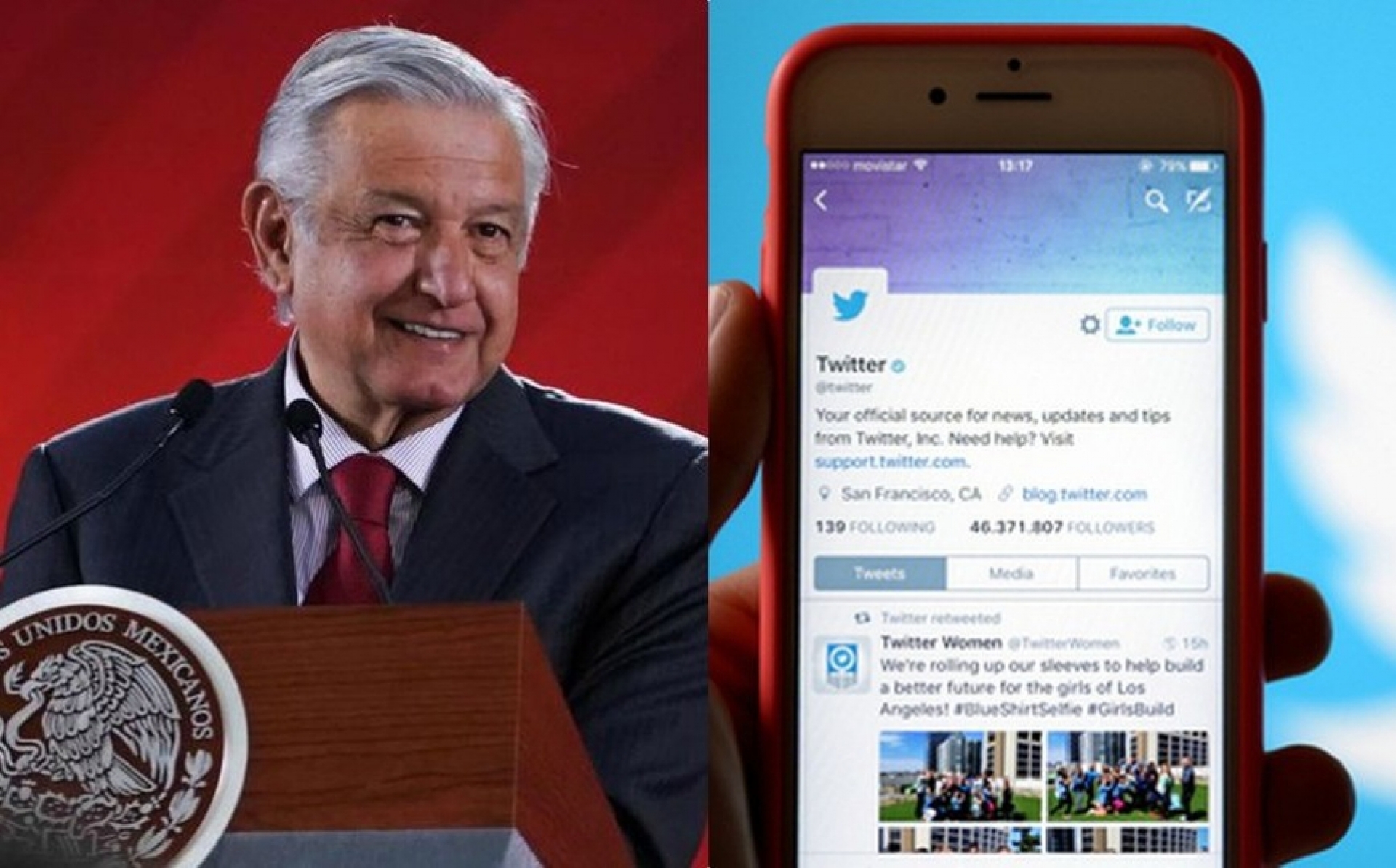 Representante de Twitter en México aceptó invitación para explicar tema de 'bots': AMLO