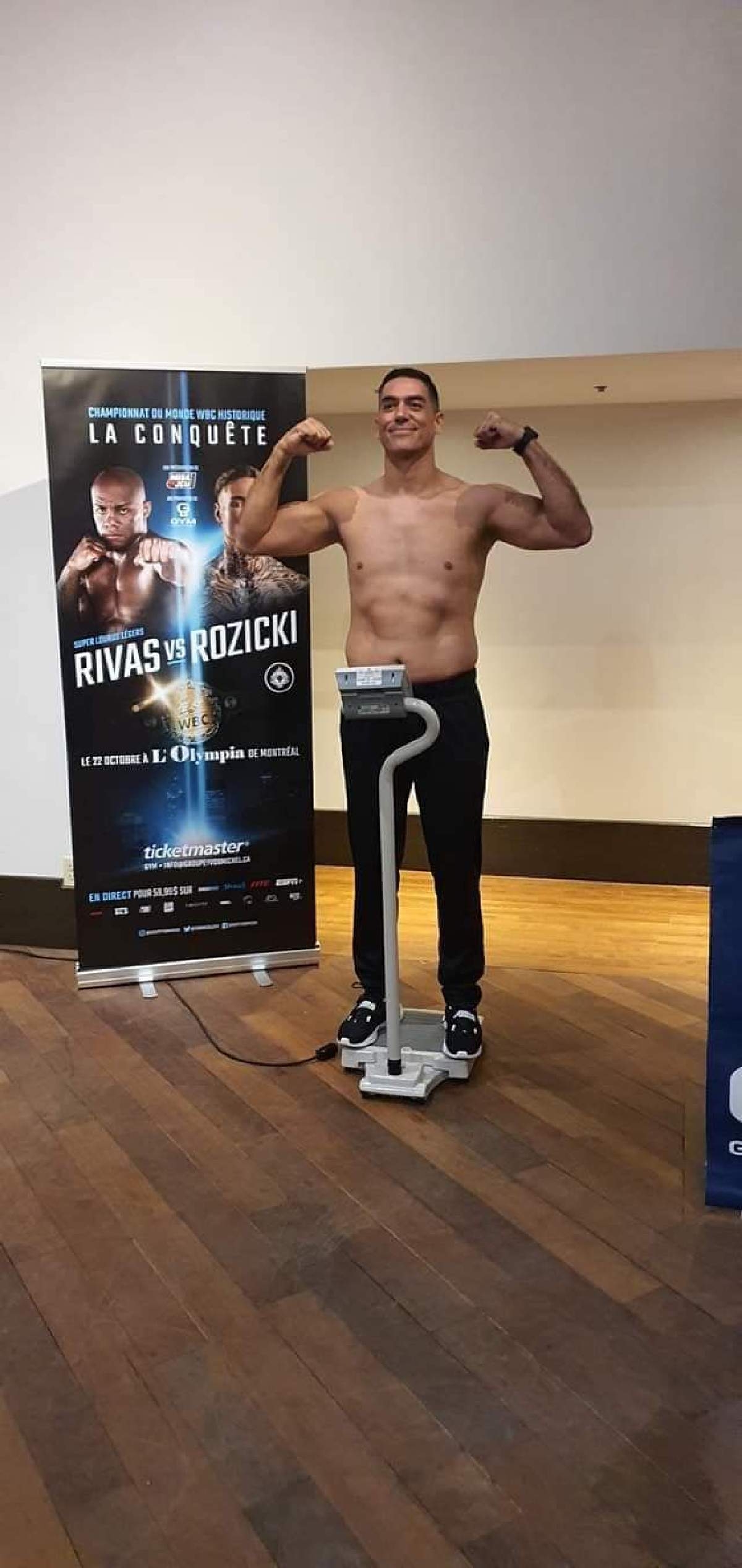 Rafael Abdala, listo para hacer su presentación en Canadá