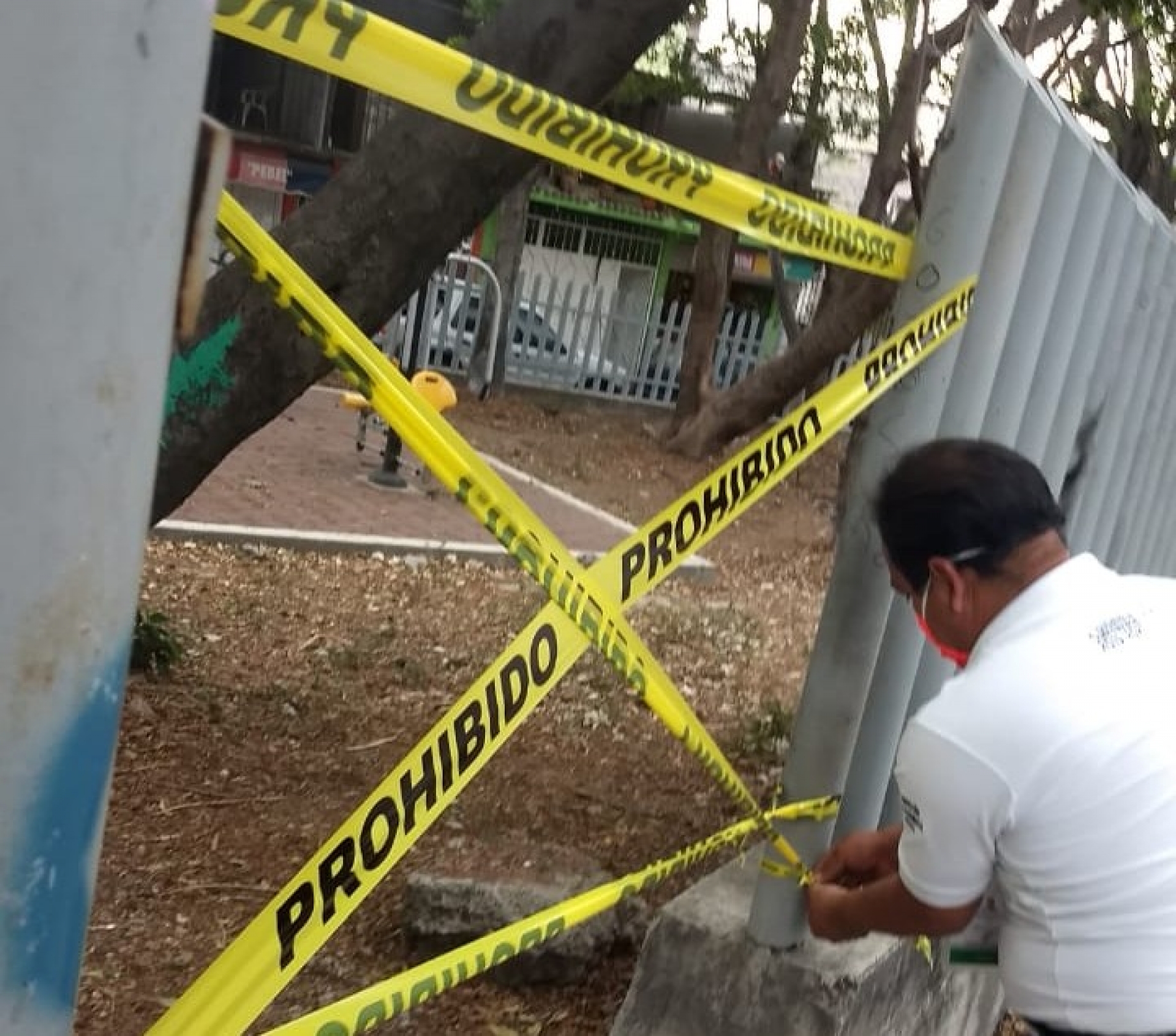 A marchas forzadas aplican autoridades directivas municipales de seguridad sanitaria