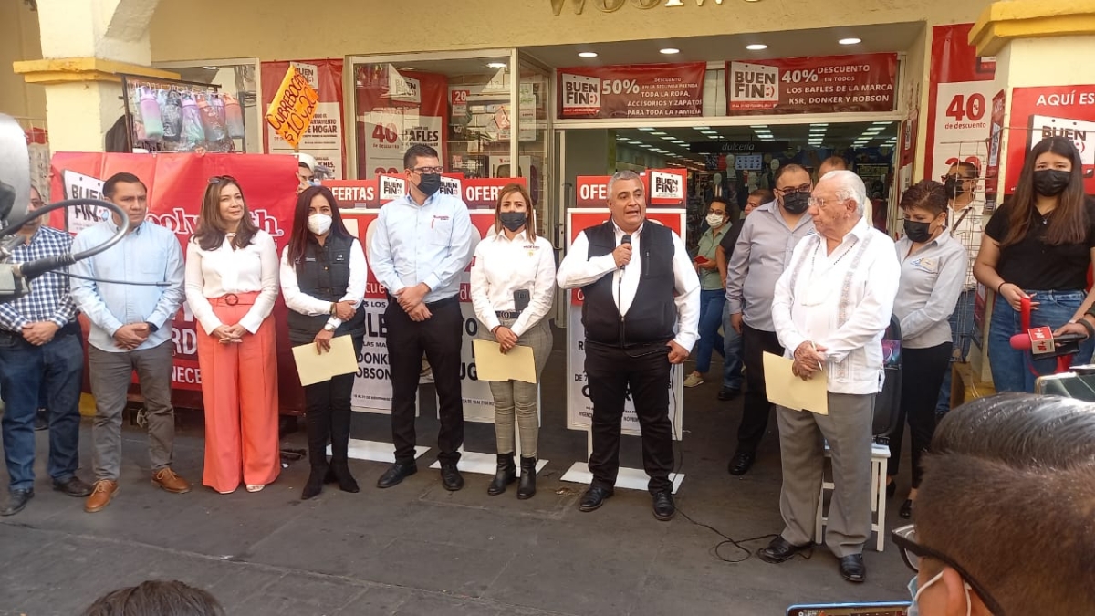 Dan banderazo de inicio del programa 'Buen Fin 2022'