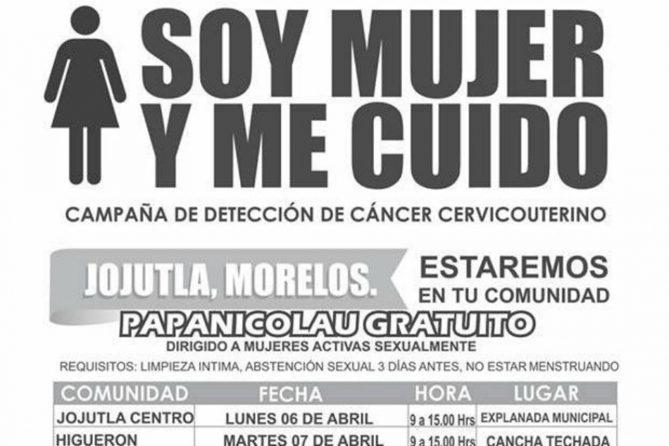 El cáncer cérvico-uterino es curable si se detecta a tiempo