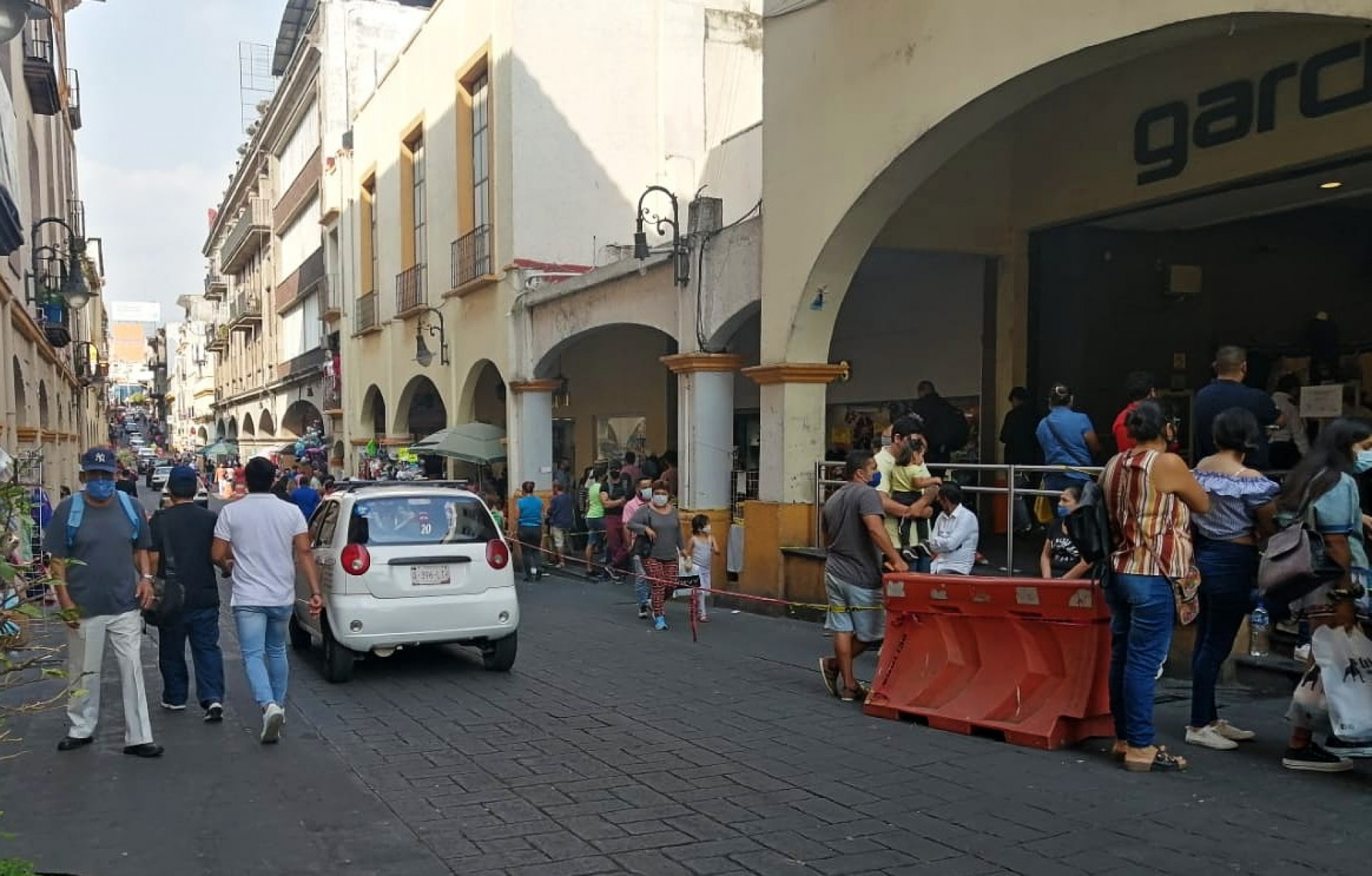 Alta movilidad aún en el centro de Cuernavaca