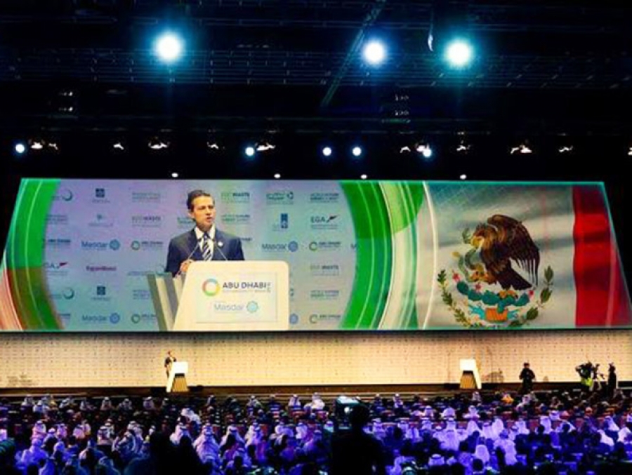 México asume responsabilidad global frente a cambio climático: Peña Nieto