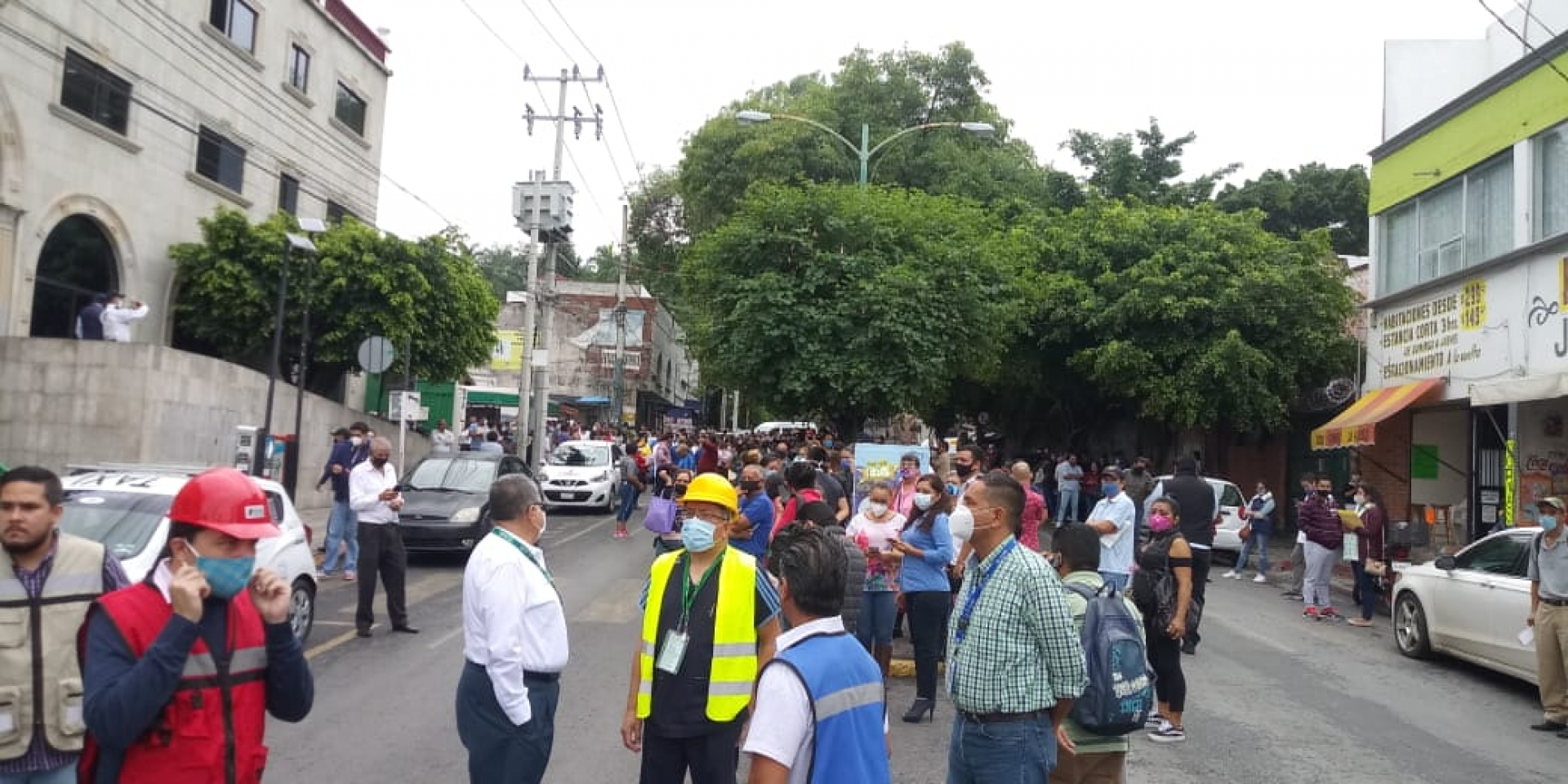 Se registra sismo de magnitud 7.5; autoridades efectúan protocolos de revisión en Morelos