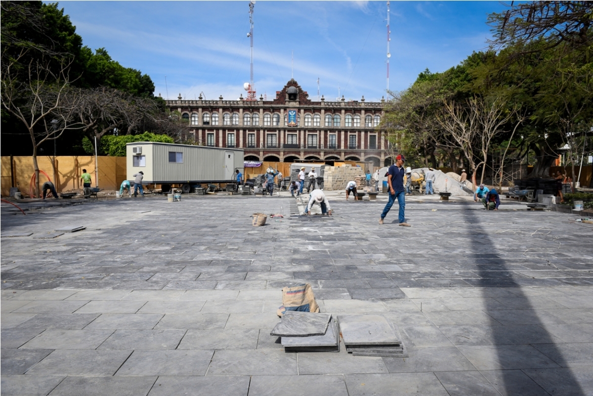La remodelación de la Plaza de Armas está a un 60%: Izquierdo Medina