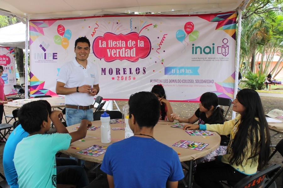 Promueven cultura de la transparencia y derecho a la información entre niños y jóvenes