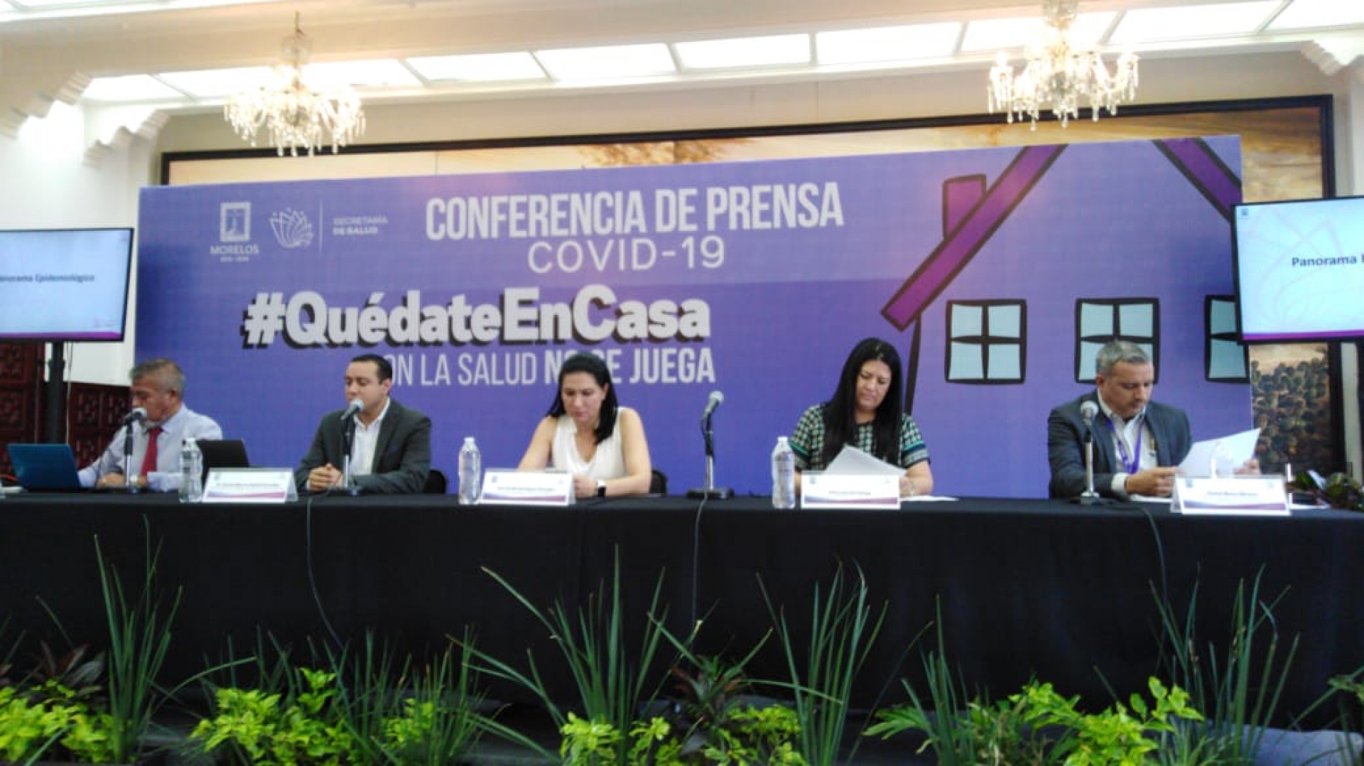 En Morelos, las cifras sobre Covid-19 se mantienen; seis casos confirmados y un deceso