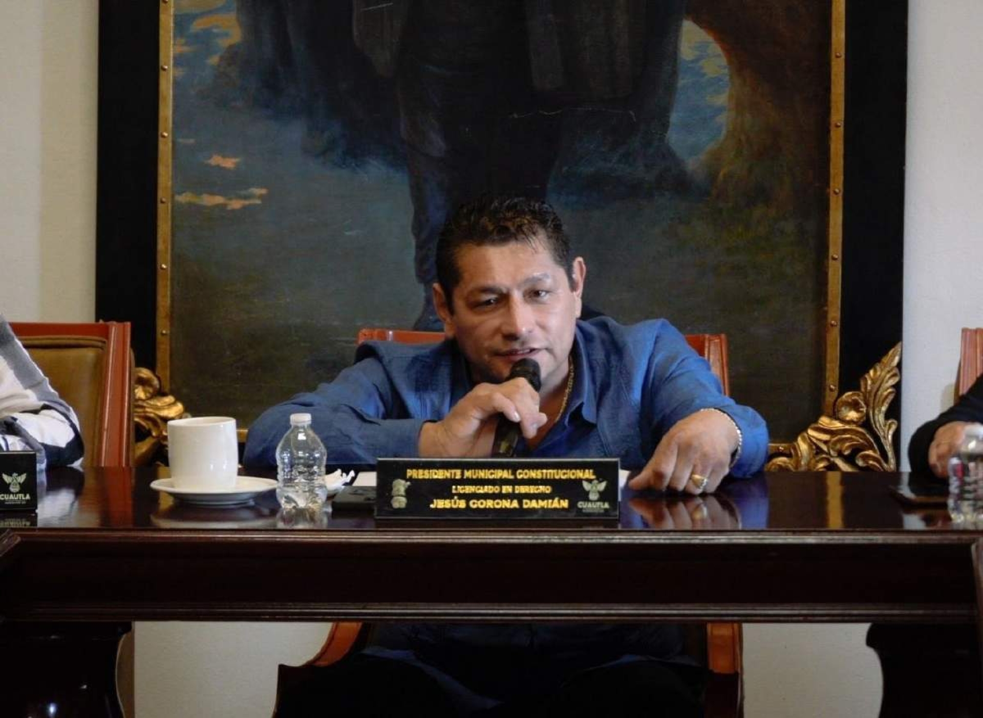 Jesús Corona se dice dispuesto a atender los requerimientos de la ESAF