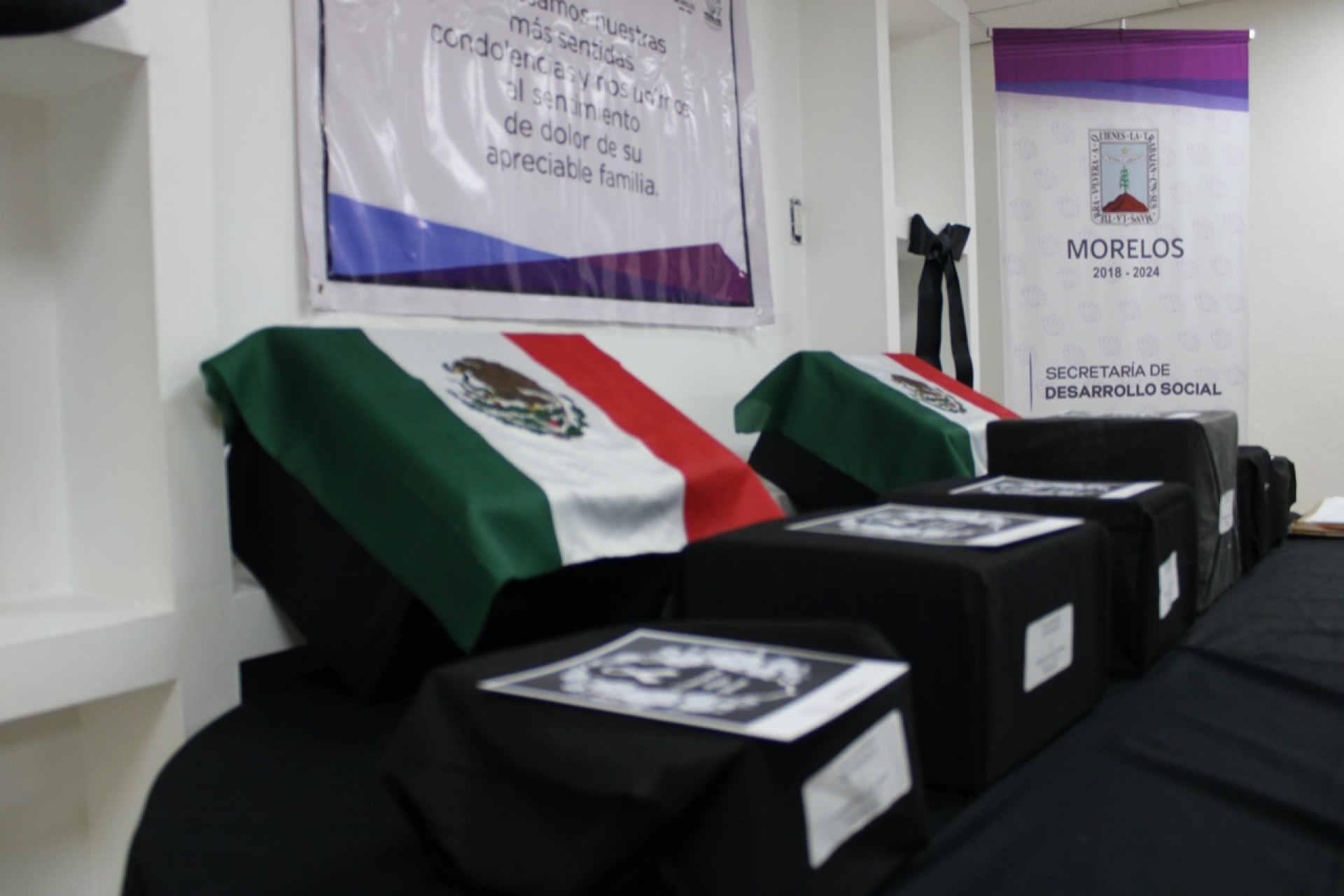 Entrega Sedeso restos mortales de morelenses repatriados a sus familiares