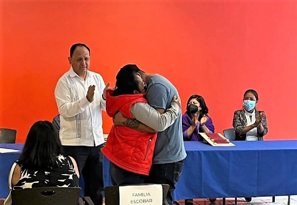 Se reencuentran familias de Hueyapan con migrantes en NY