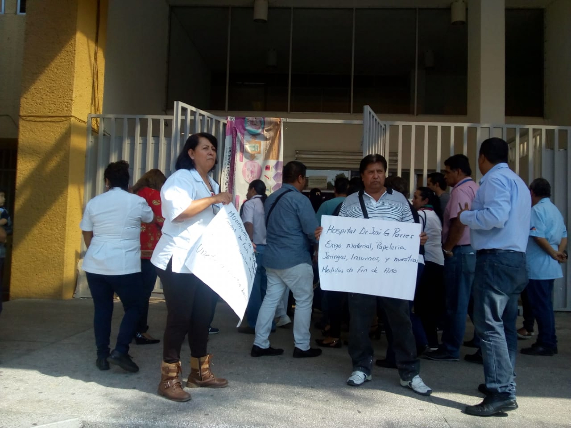 Inician movilizaciones trabajadores sindicalizados de Salud