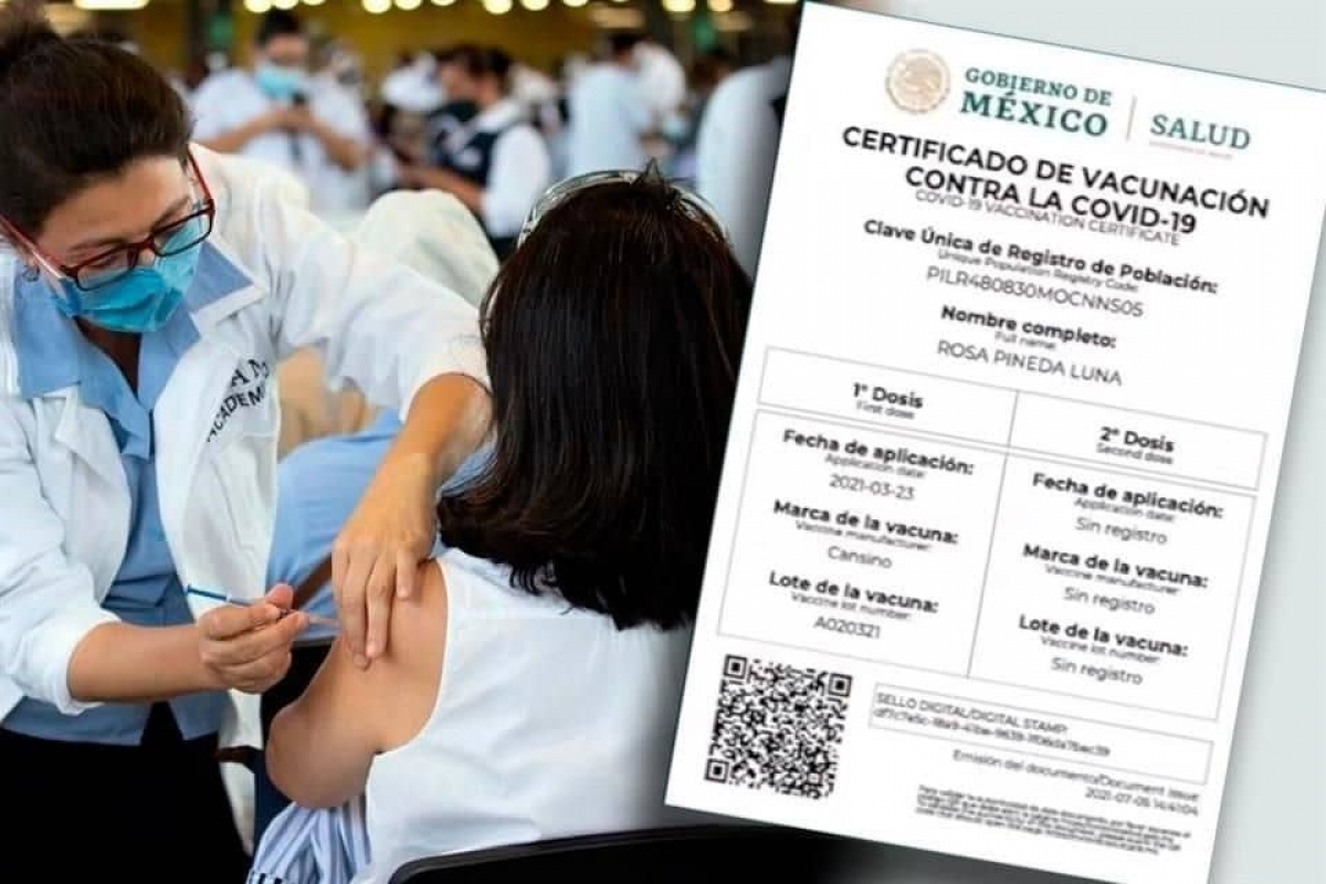 ¿Hay un error en tu certificado de vacunación? Te decimos cómo corregirlo
