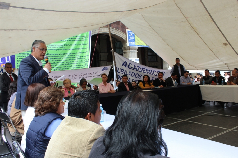Evade el gobierno responder a la UAEM