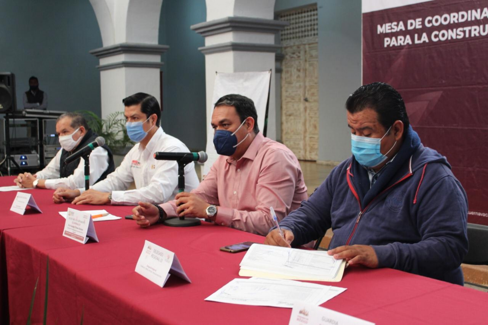 Retoman actividades en Mesa de Coordinación Territorial para la Construcción de la Paz