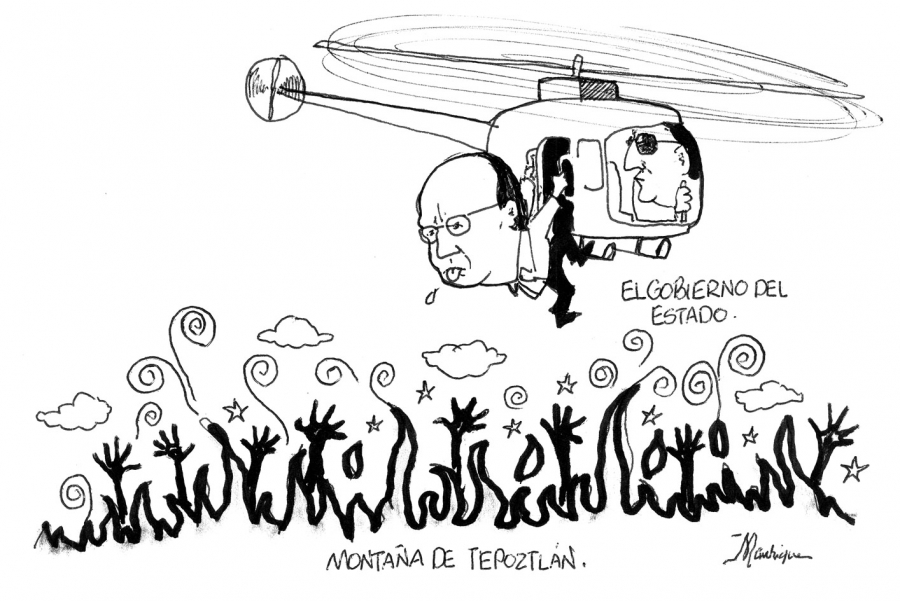 Preparativos sólo para la foto