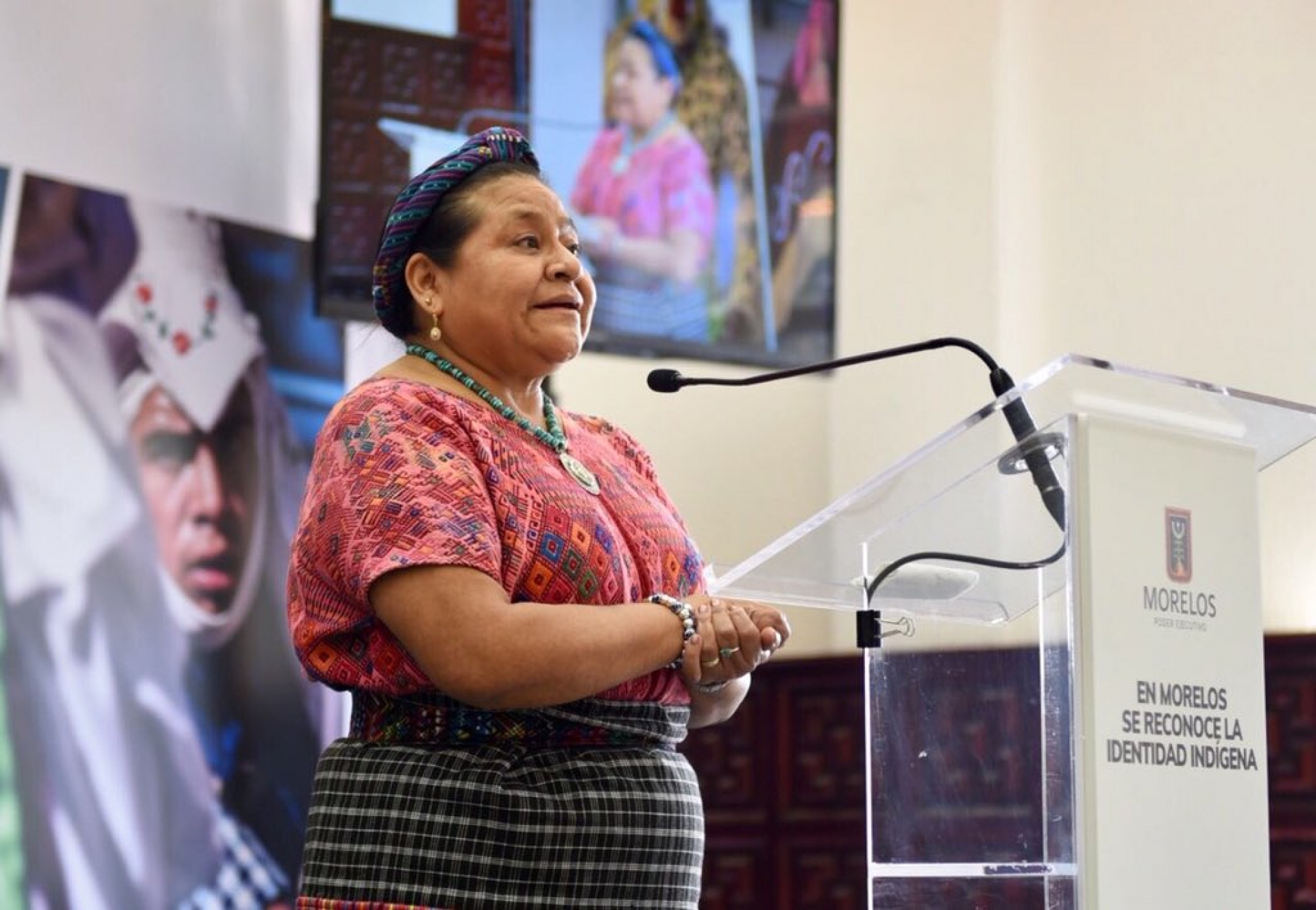 México está preparado para cambios profundos: Rigoberta Menchú