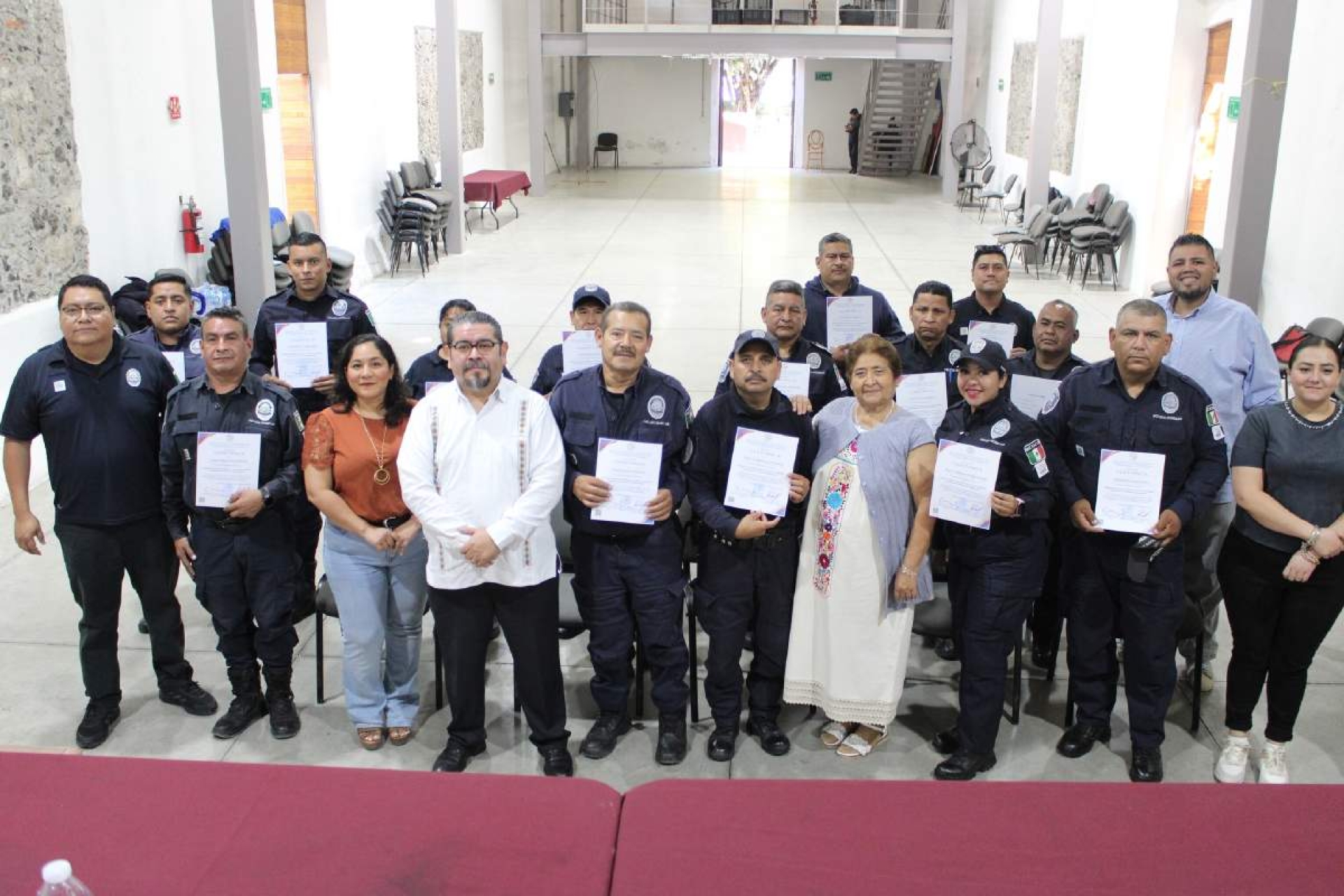 Policías de Jojutla concluyen seminario de actualización