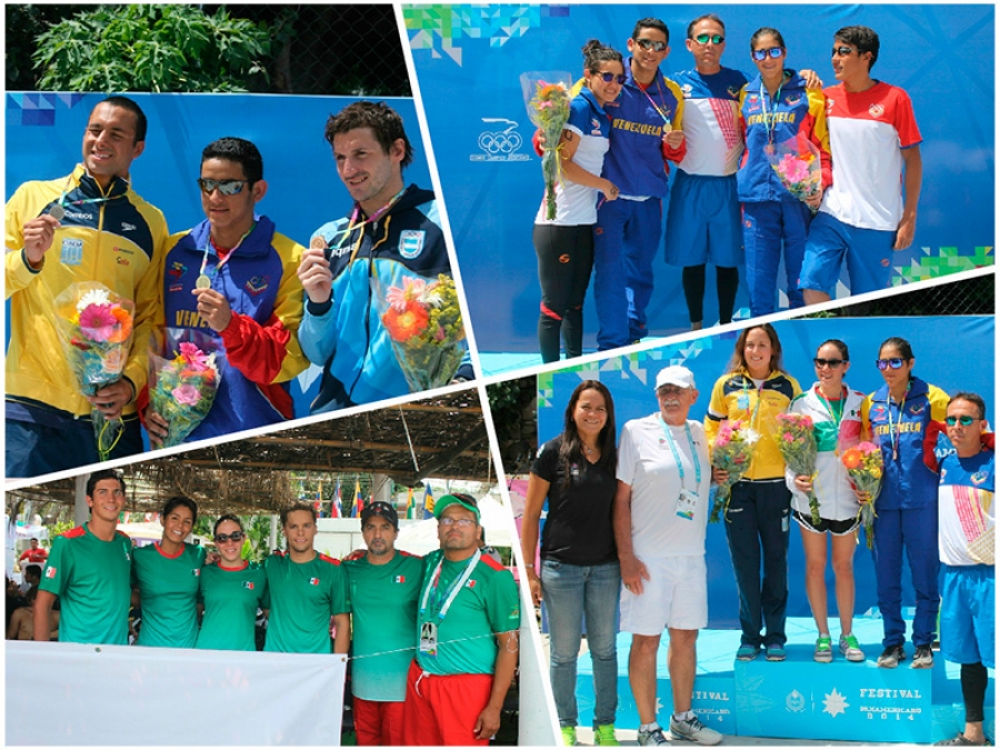 México encabeza medallero de FDP en aguas abiertas