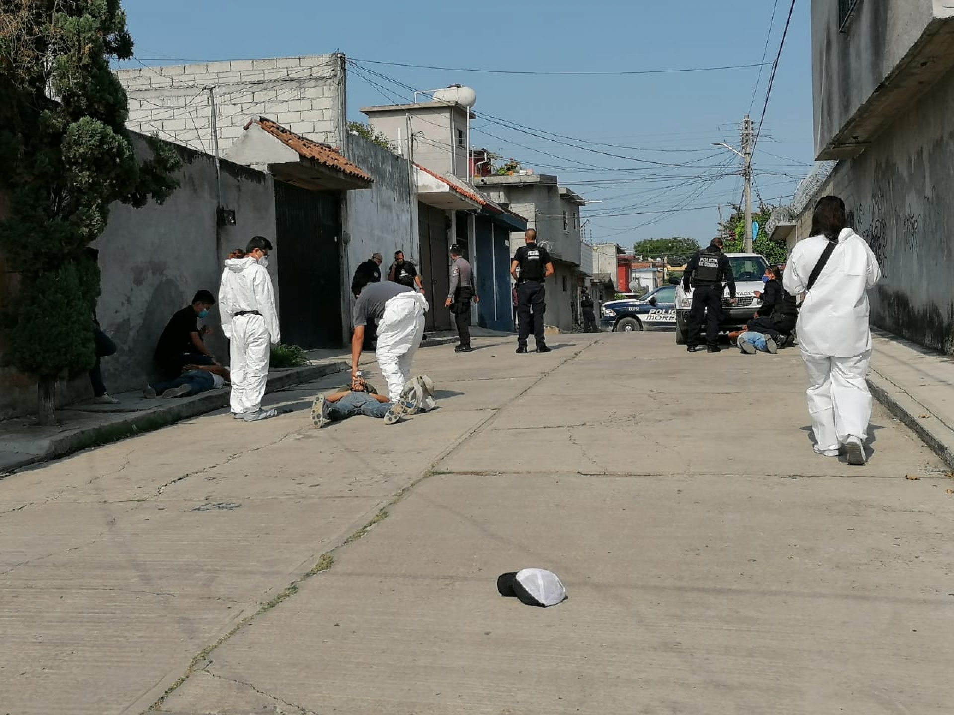 Tres detenidos en Jiutepec; presuntamente iban a privar de la libertad a una persona