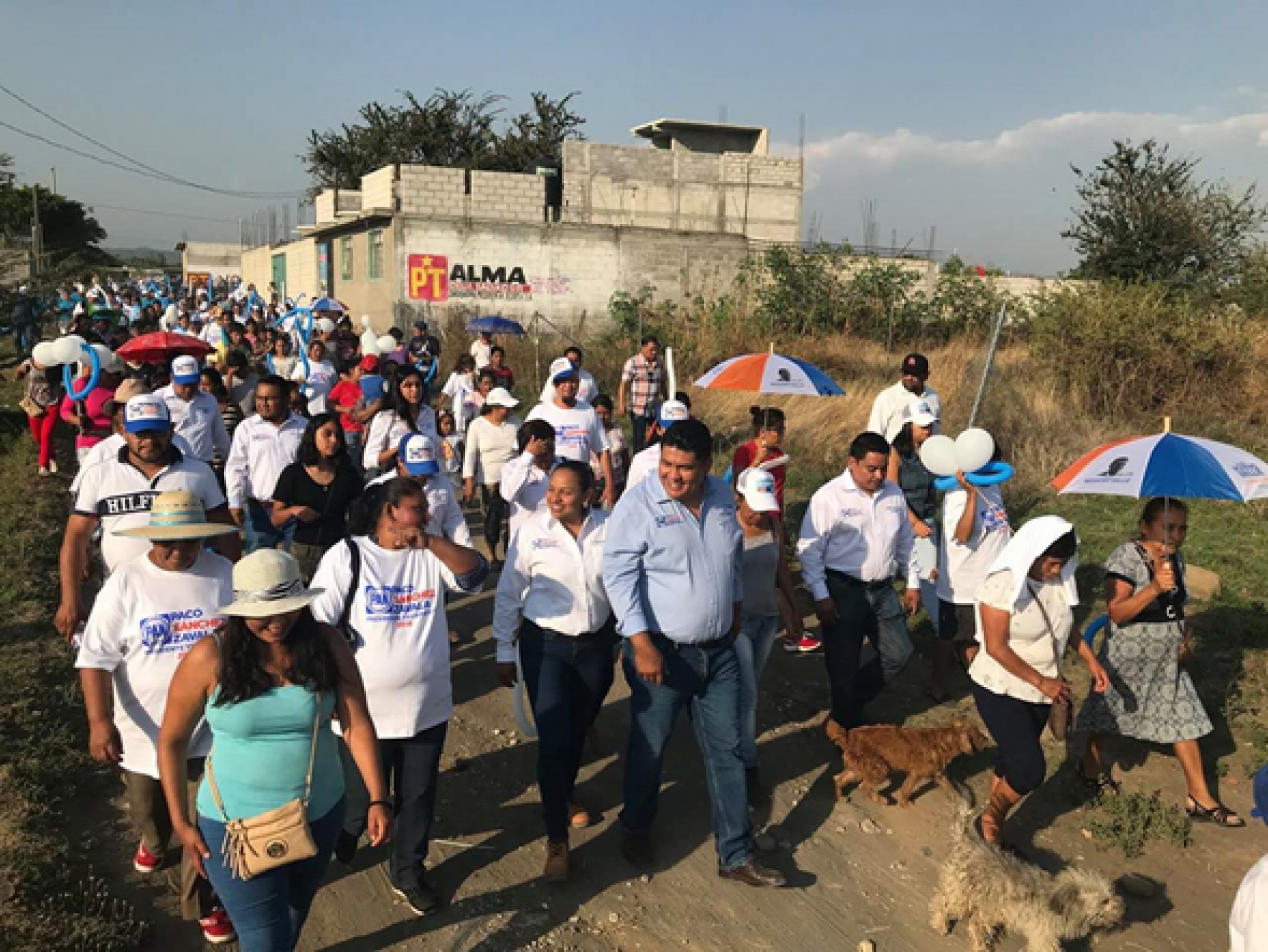 Continúa Francisco Sánchez Zavala su recorrido por Yecapixtla
