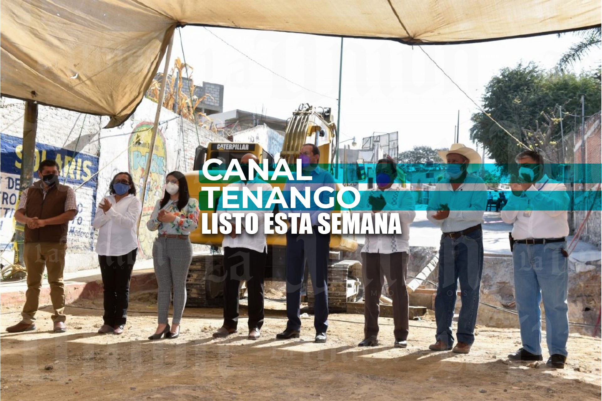 Esta semana concluirá obra en el canal Tenango: Ceagua