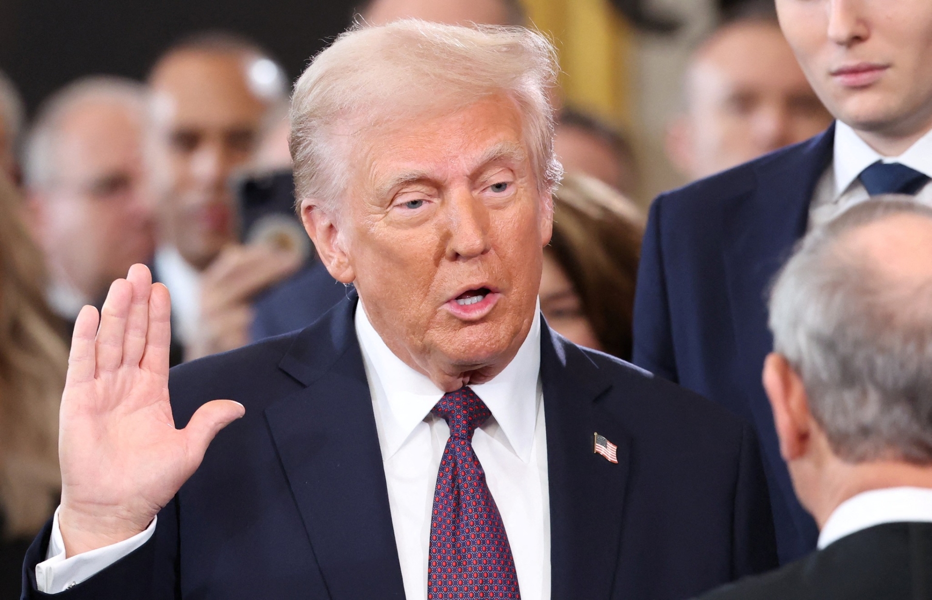 Donald Trump asume la presidencia de Estados Unidos
