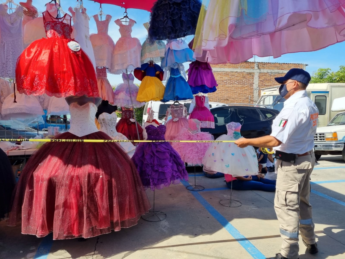 Supervisa 'Convoy, unidos por Morelos ante el covid-19' el tianguis de Temixco