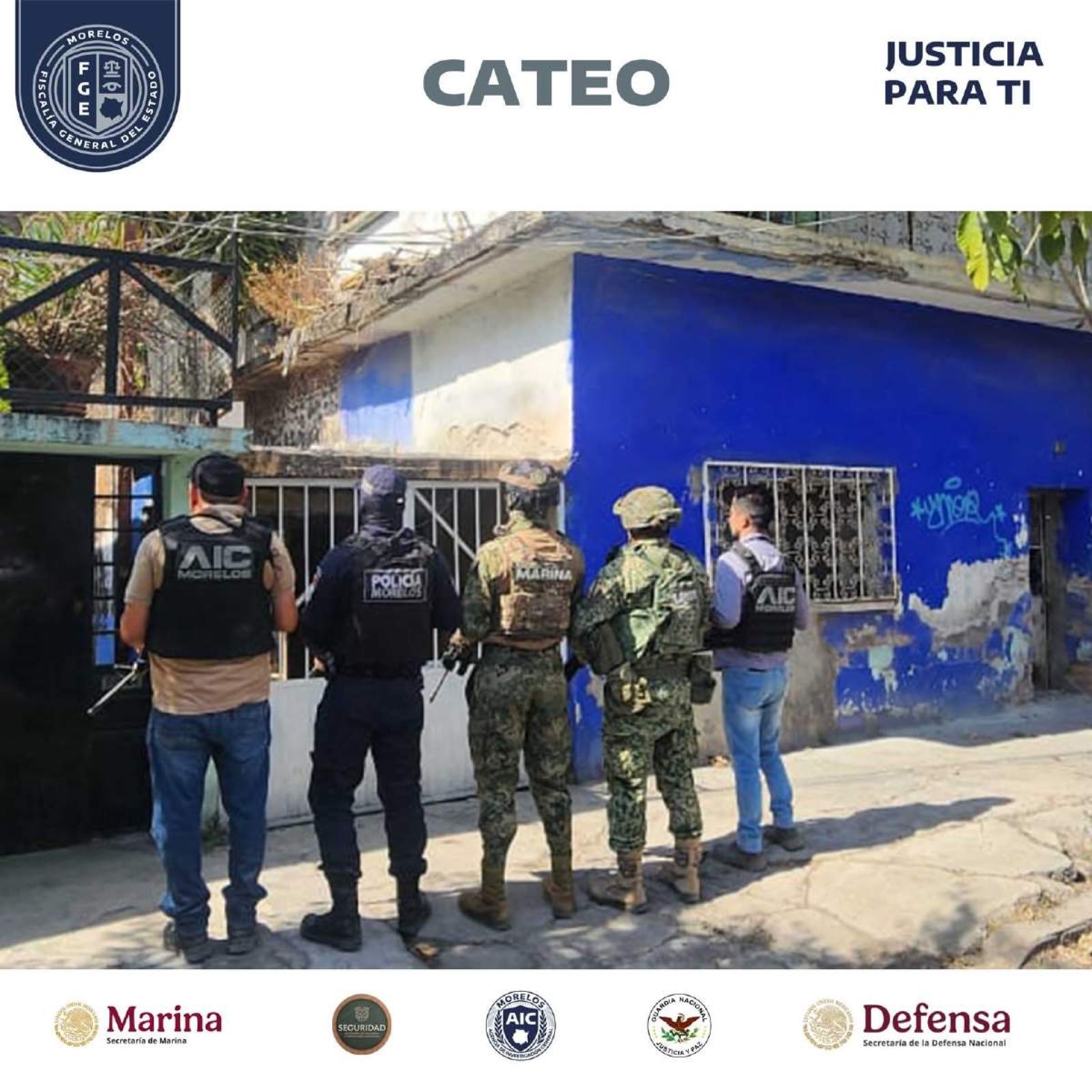 Catean una vivienda en Zacatepec