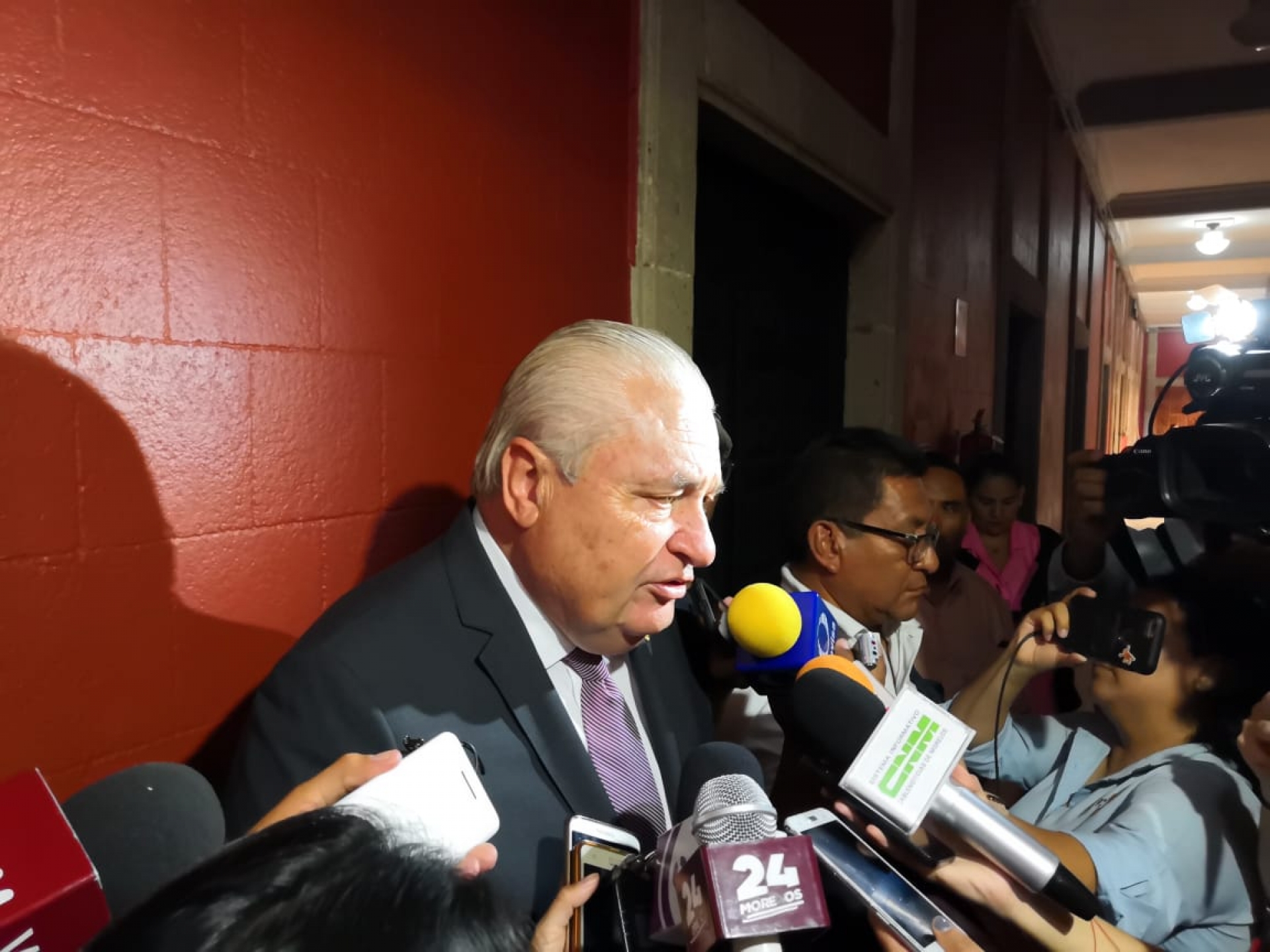 Asegura Sanz Rivera que el gobernador no está ausente de Morelos