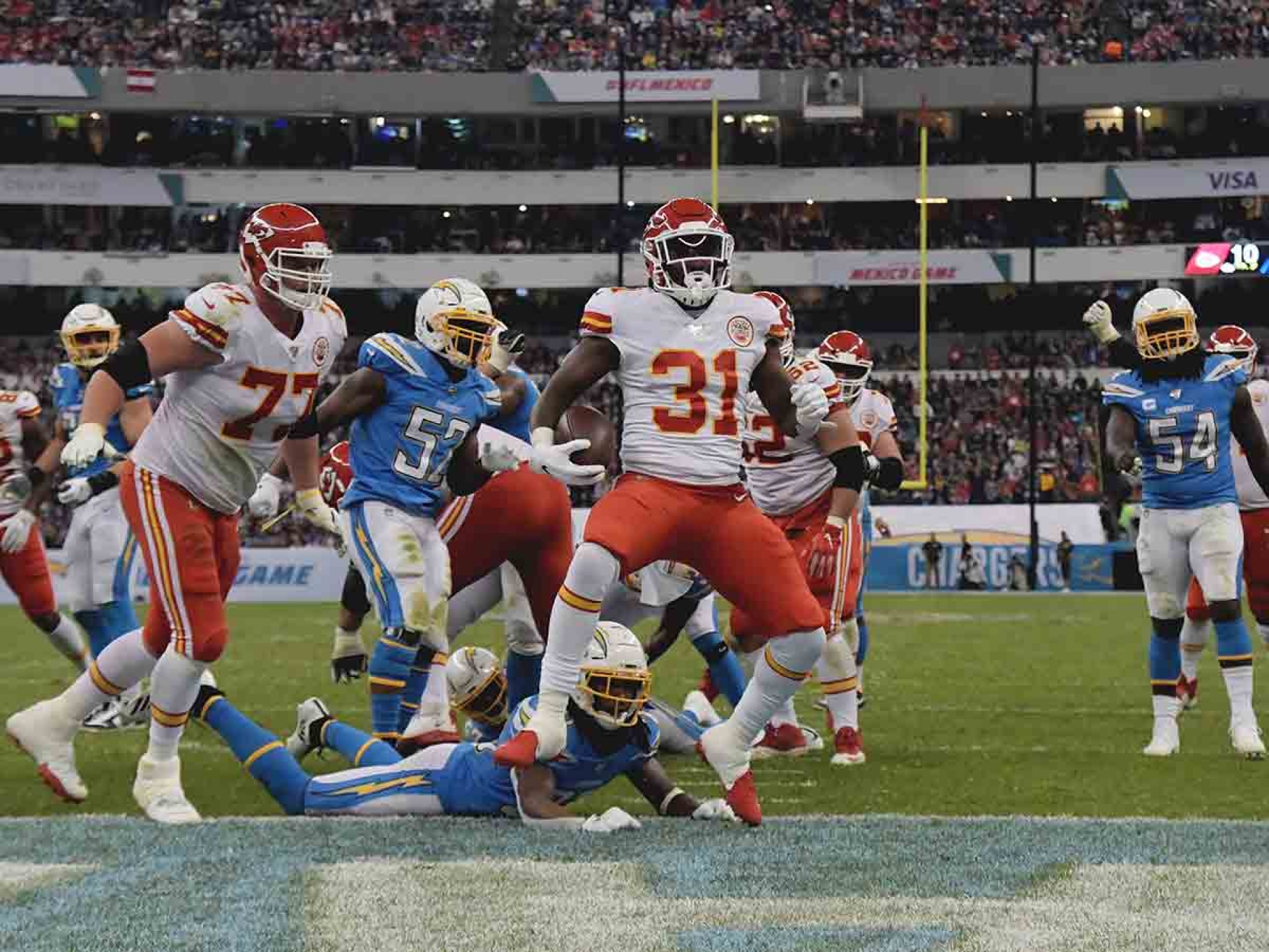 ¡NFL en el Azteca! Kansas gana por segunda vez en México
