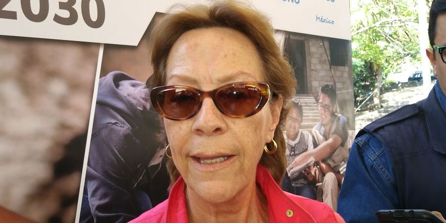 Señala secretaria de Educación que entrega de aulas móviles corresponde a Banobras