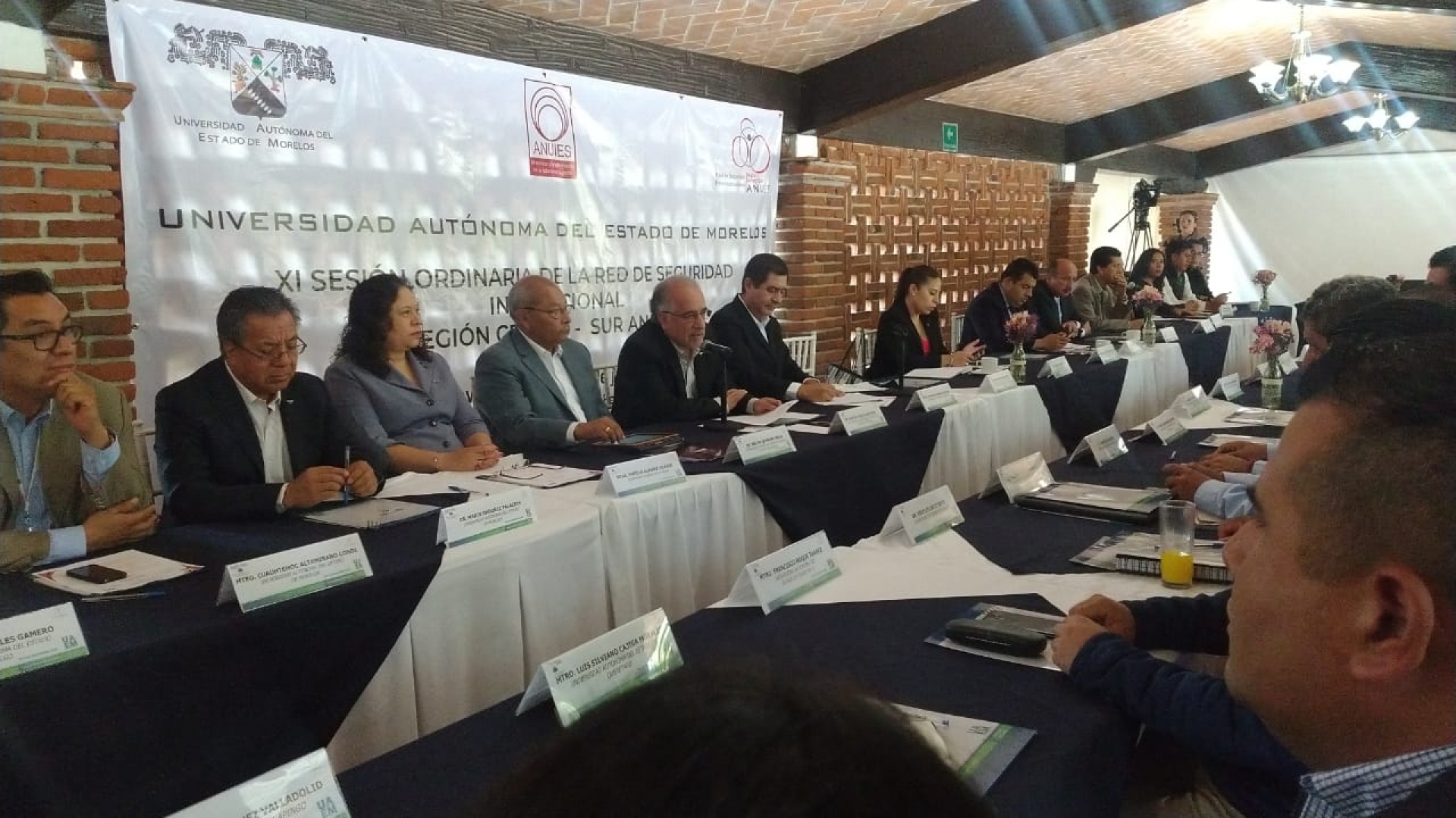 Efectúan XI sesión ordinaria de la red de seguridad de la ANUIES