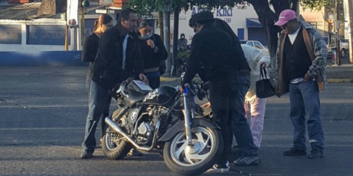 Atropellan a motociclista en la avenida Vicente Guerrero de Cuernavaca