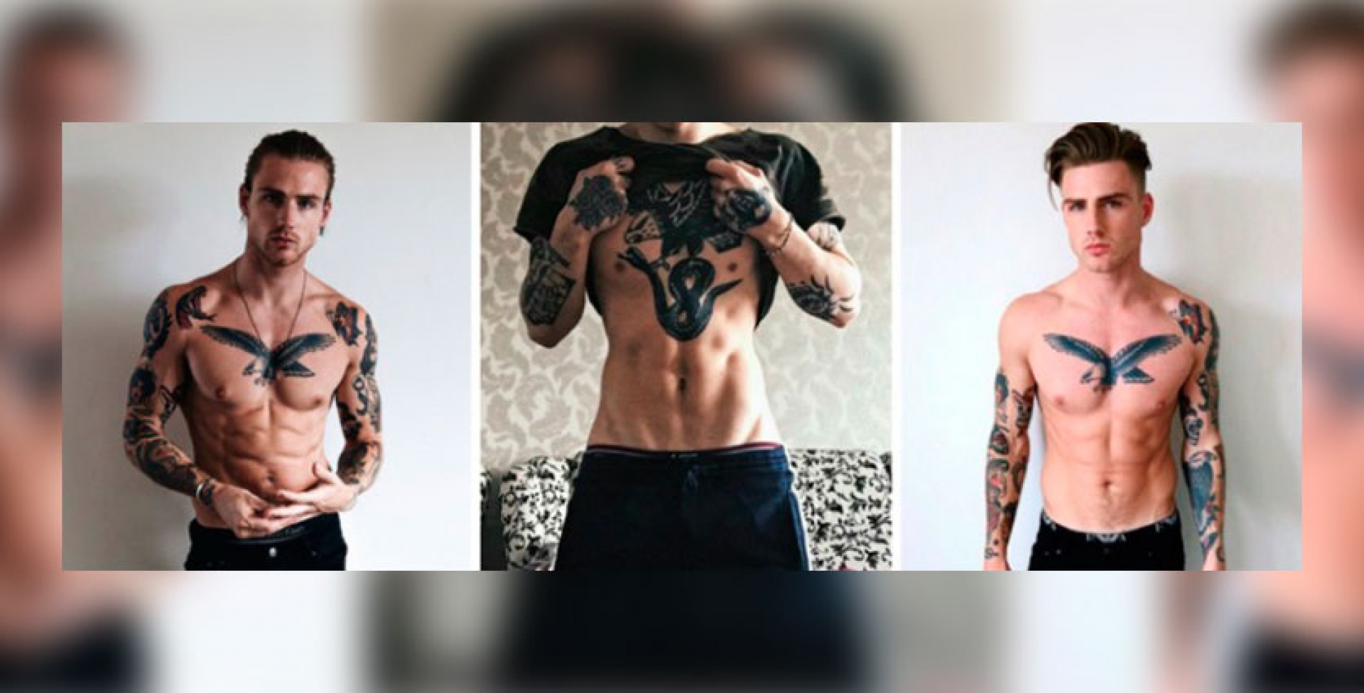 Tatuajes en el pecho para hombres rebeldes