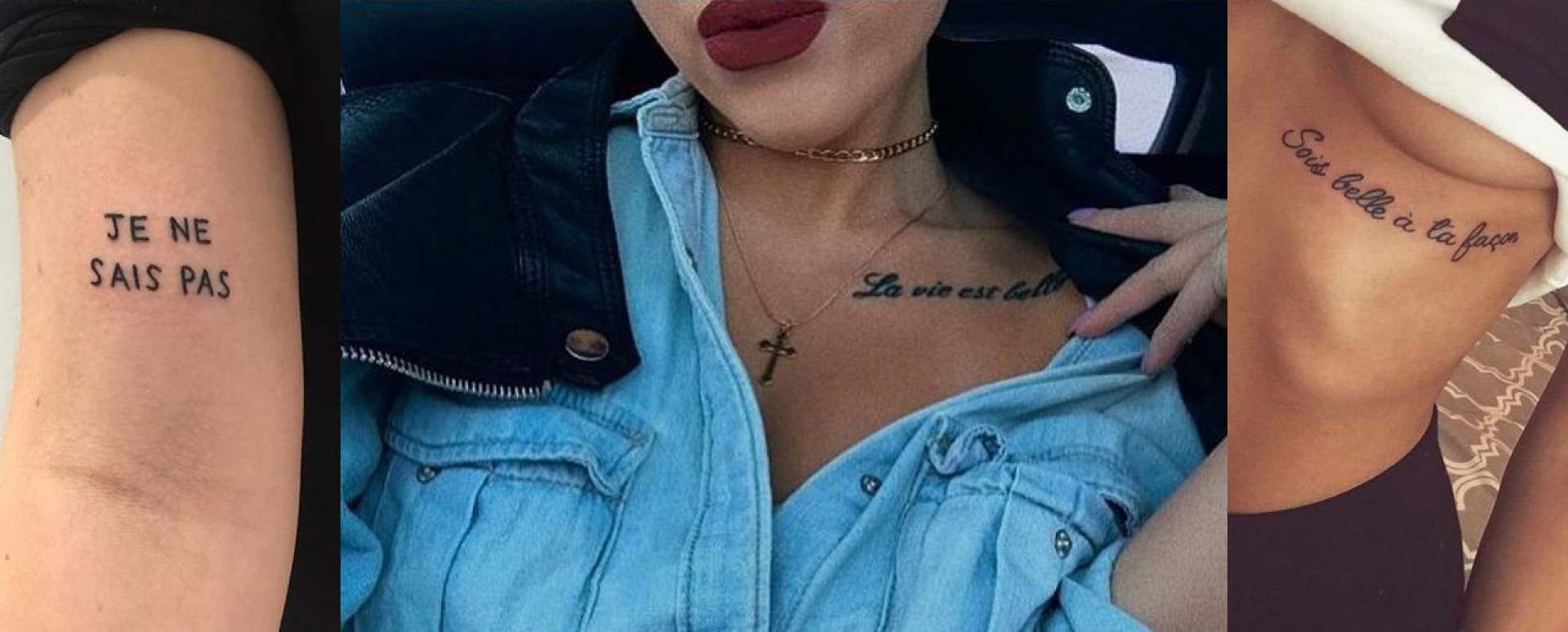 Frases en francés para tu próximo tatuaje